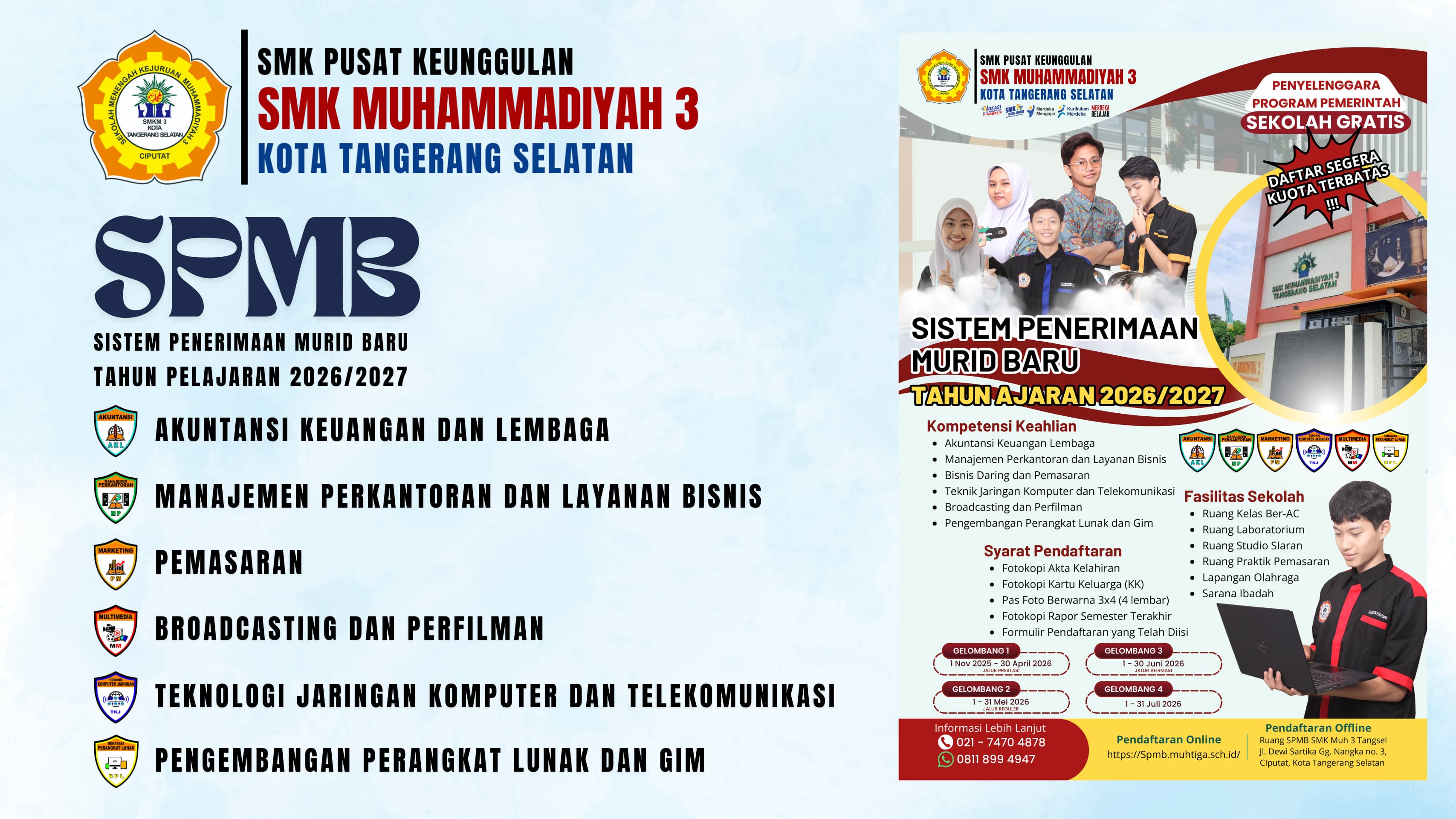 Sekretariat & Kontak Panitia PPDB